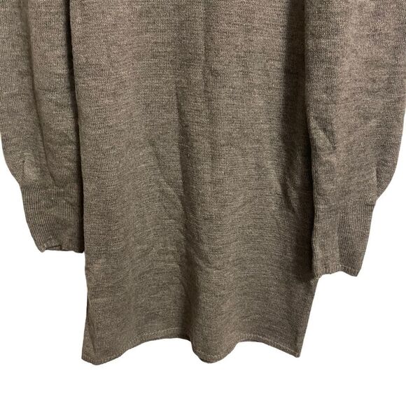 WAYF Grey Puff Sleeve Sweater Dress Size Small - Picture 5 of 11